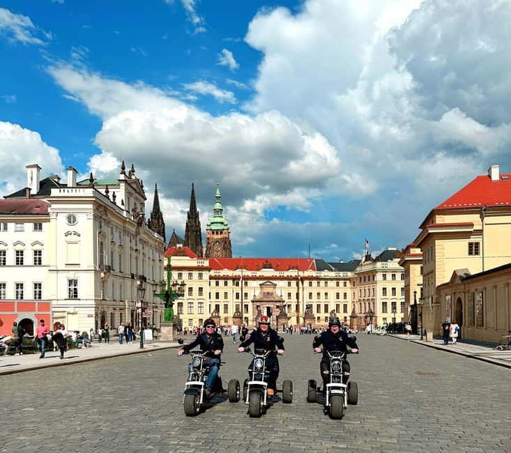 The best Trike Bike Prague city tour - Maltézské náměstí to John Lennon Wall: Prague Gets Personal Fast
